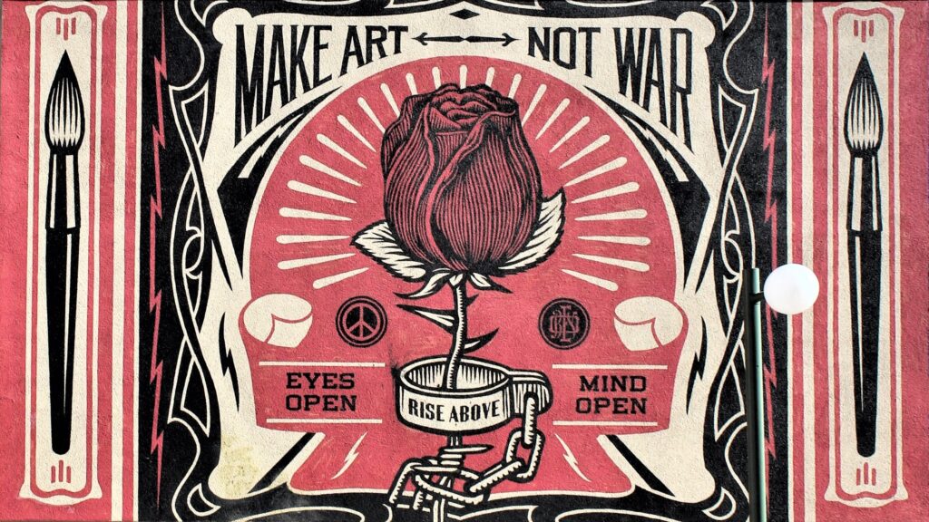 Make Art, Not War!